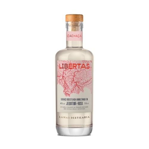 Cachaça Libertas Jequitibá-rosa 750ml 40% Lamas Destilaria