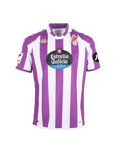 Kappa Camiseta Kombat Home Valladolid XXL Violeta/Blanco
