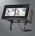 Lumark NFFLD-A40-T LED Floodlight, NFFLD, 129W, 4000 K, 120-277V, 6" x 6", Trunnion, CBN-BZ