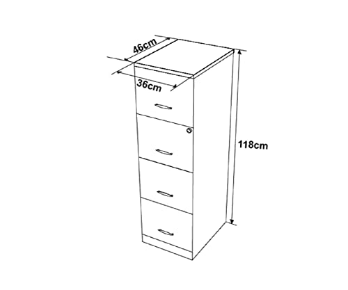 Oficina, Home archivero 4 gavetas Marca MUNDO IN MUEBLES (2)
