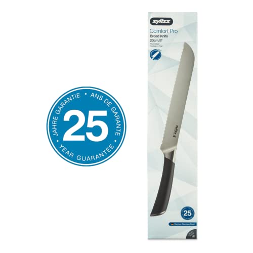 Zyliss Comfort Pro Bread Knife, 20cm/8in, Sharp Serrated Forged German Stainless Steel, 25 Year Guarantee - Image 3