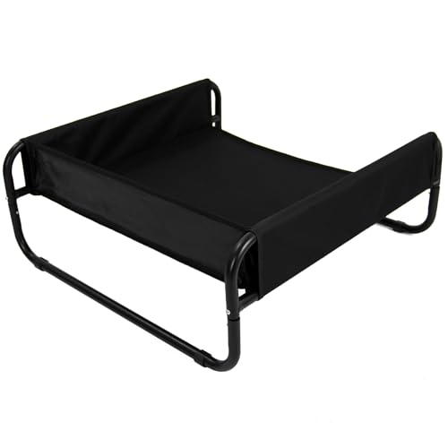 Actiaspet - Elevated Dog Bed/Steel Frame with Raised Sides | Black or Grey (Black, Medium) - Image 4