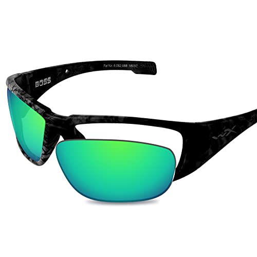 Image of 100% Precise-Fit Replacement Sunglass Lenses for Wiley X Boss 68mm