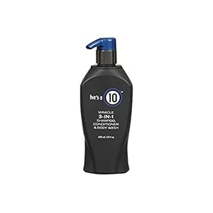 It’s a 10 Haircare He’s A Miracle 3-in-1 Shampoo, Conditioner and Body Wash, 10 fl. oz.