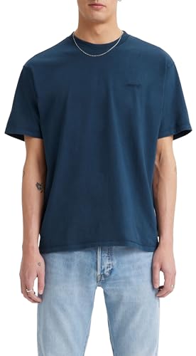Levi's Hombre Red Tab Vintage Tee, Camiseta, Dress Blues Garment Dye, L