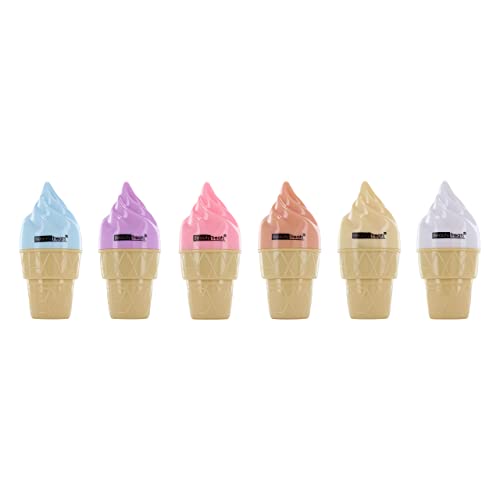 Beauty Treats Sweet On You Ice Cream Cone Shaped Flavored Lip Balms, Pack of 6 Flavors, Party Favors, Stocking Stuffers, Prizes image 4