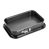 Stampo da forno per torte: ideale per l'uso con base rimovibile, teglie rotonde, pentole resistenti, utensili da cucina professionali, padelle antiaderenti in schiuma a molla con facile rilascio