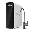 Waterdrop TSU 0.01?m Ultra-Filtration Under Sink Water Filter System, 3-Stage High Capacity, USA Tech, Smart Panel, No Waste Water, 2 Years Lifetime, Matte Black Faucet
