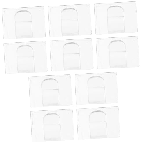 OUNONA Sticky Hooks for Hanging Clips for Outdoor String Lights Outdoor Light Hangers Easy Install Hooks for Christmas Decor