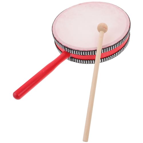 BESPORTBLE 1 set Hand Drum Frame Percussion Instrument for Beginners Easy to Hold Play Design for Performances Smooth Polished Surface
