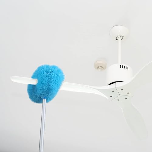 Image of Fan Blade Cleaner Microfiber Duster Mop for Ceiling Fan Cleaning Long Handle Dust Cleaning Brush for Home and Office Use