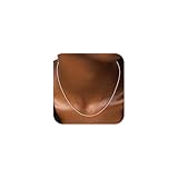 Goldegg Silver Necklace for Women Box Chain, 1mm 925 Sterling Silver Box Chain Necklaces for Women Jewelry Gifts(16 Inches)