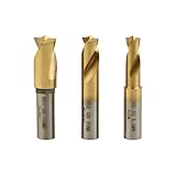 SHMZK 3 PCS Spot Weld Drill Bits, 6.5MM 8MM 10MM High Speed Steel Weld Cutter...