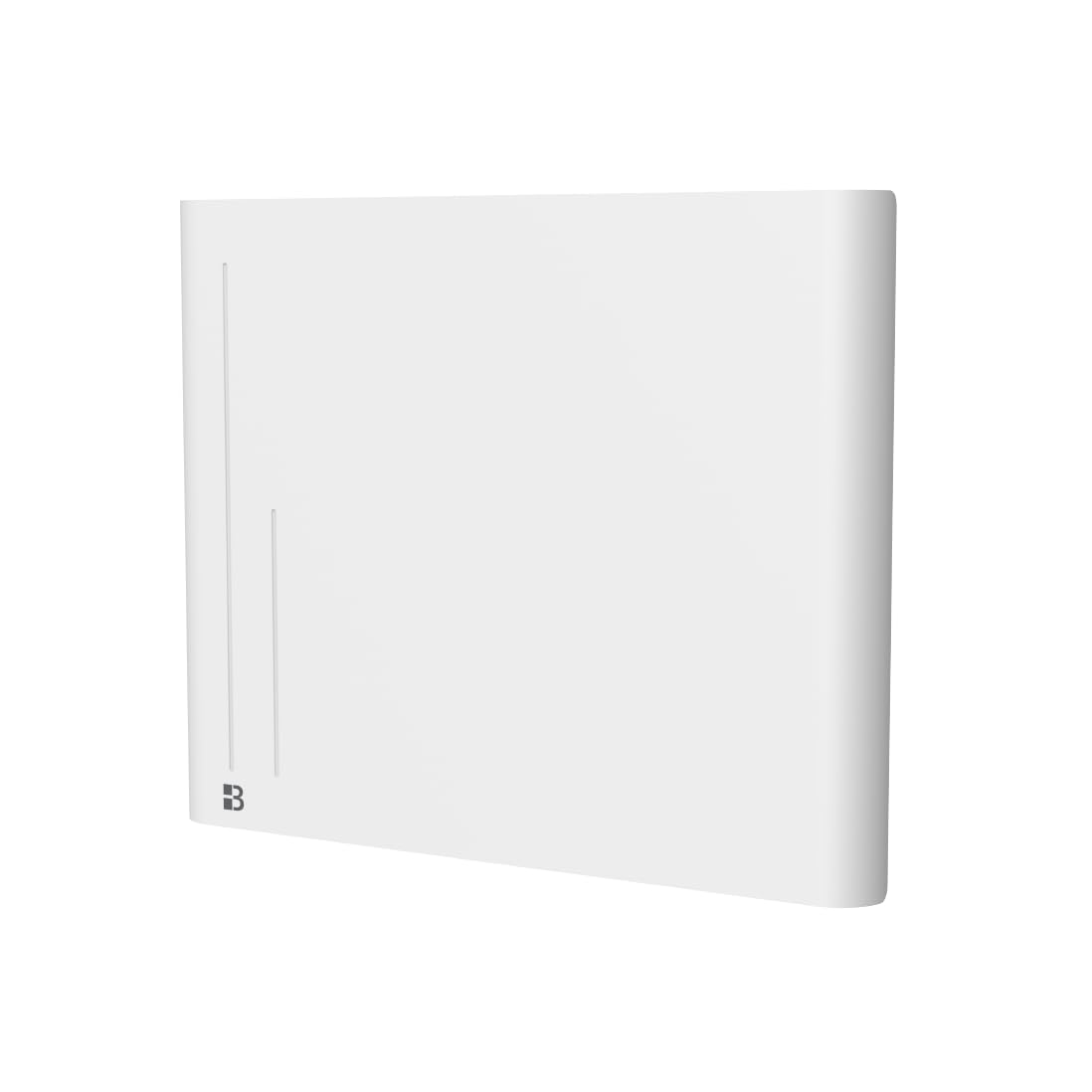 BESTHERM - Radiateur électrique fixe à inertie sèche céramique 1000W Bestherm ALBA horizontal blanc