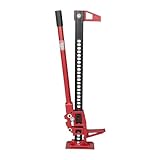 Maxority 3-Ton (6000 lbs) Capacity 33 in. Cast Iron Ratcheting Off-Road Utility Farm Jack Ideal for Car/Truck/ATV/SUV/Tractor