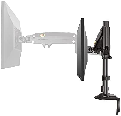 Solidny obrotowy uchwyt biurkowy na sprężynie gazowej do monitorów LCD LED 22-35 cali, VESA max. 100 x 100 mm, udźwig do 12 kg