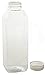 MT Products PET Plastic Juice Bottles 16 oz. - Clear Take-Out Containers (Pack of 12) - Made in USA