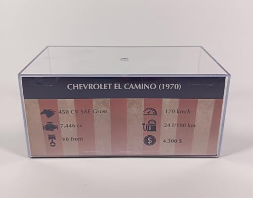 Miniatura escala 1:43 compatible Chevrolet EL Camino 1970 miniatura 6