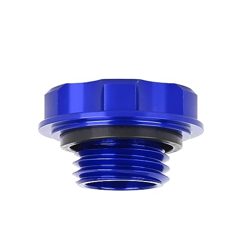 Tapa de llenado de aceite de motor para Honda Civic EK y EG en aluminio azul