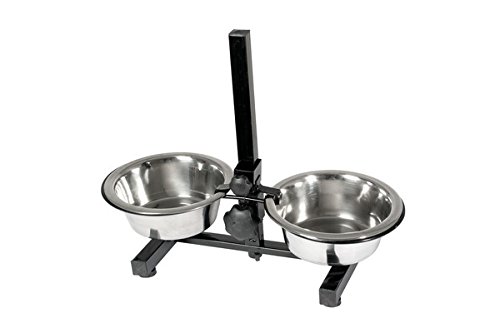 Karlie Napfständer mit Edelstahlnäpfen ø: 13 cm 2 x 380 ml