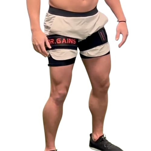Image of Inflatable BFR Bands, Blood Flow Restriction Bands for Occlusion Training, Muscle Growth & Strength, Weight Lifting (Full Set)