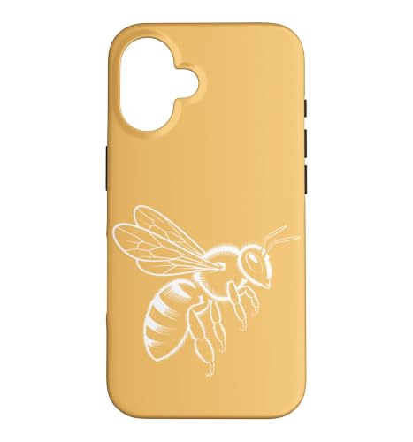 �~�j�}���ȃn�`�̉�U�w�I���C���C���X�g �͂��݂� �X�}�z�P�[�X iPhone 16 �p