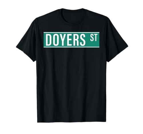 NYC Street Signs Doyers St for Men and Women T-Shirt