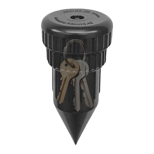 Portacandele per uso esterno | Nascondiglio per chiavi per esterni – Scatola di sicurezza impermeabile sicura per la conservazione di garage, giardino, dormitorio, camera da letto