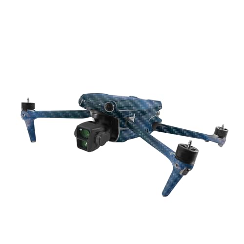 Image of MightySkins Carbon Fiber Skin Compatible with DJI Air 3 - Night Sky | Protective, Durable Textured Carbon Fiber Finish | Easy to Apply, Remove, and Change Style