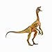 Gemini&Genius Compsognathus Dinosaur Toy for Kids, Realistic Dinosaur Action Figure Toy with Moveable Jaw, Cake Topper, Gift or Display for Kids