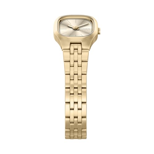 Image of Skagen Mellem Lille Three-Hand Stainless Steel Watch for Women