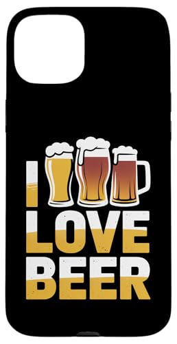 Me Encanta el Humor Entusiasta de la Cerveza Carcasa para iPhone 15 Plus