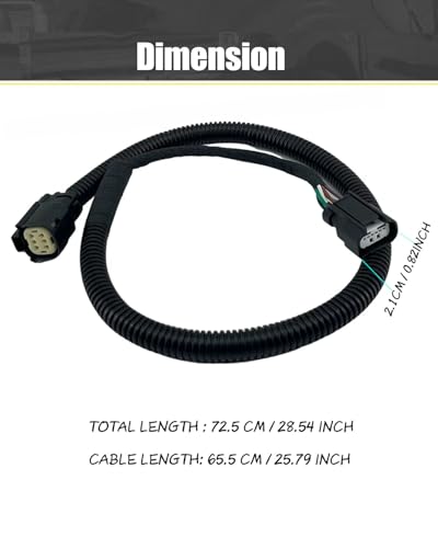 Image of Rear View Backup Camera Harness, f150 Backup Camera Wiring Harness Compatible with Ford Raptor F150 2011-2014 OEM FC3Z-14A412-A FC3Z14A412A BL3Z14A411A (BL3Z14A411A)