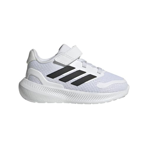 Image of adidas Baby Marvel Run Falcon 5 Elastic Lace & Strap Shoe