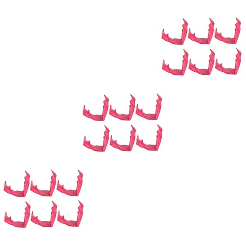 ABOOFAN 18pcs Quality Food Tongs Grip for Portion Utensil Easy to Clean for Buffet Catering Everyday Use