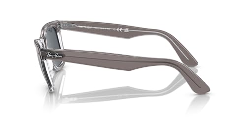 Image of Ray-Ban Rb2140f Original Wayfarer Low Bridge Fit Square Sunglasses for Men for Women
