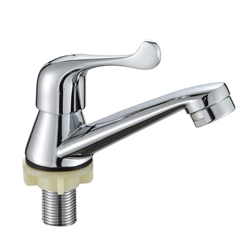 ZMShenMa Basin Taps Zinc Alloy Bathroom Sink Taps Single Cold Water Faucet for Kitchen Toilet Bathtub Washroom Bathroom