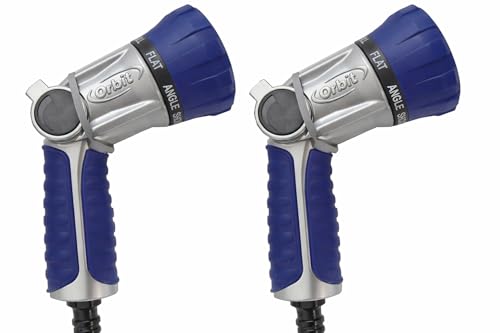 2-Pack Orbit 26700 8-Jet Max Watering Gun Multi-Pattern Heavy-Duty Garden Hose Nozzle 30% Increased Flow Rate