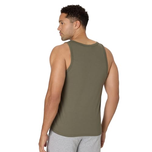 Image of Hanes Mens Originals Tri-Blend Tank Top, Lightweight Tanks for Men, Sleeveless Tank Shirt