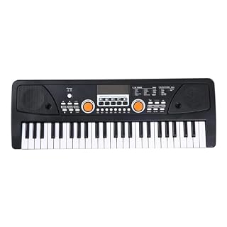 Électronique clavier Piano Microphone De Piano Électrique USB 49 Touches, Musique Numérique, Clavier Électronique, 16 Tons, 8 Rythmes, 6 Chansons De Démonstration - Les Beatles, Paul McCartney, John Lennon, RIngo Starr, George Harrison