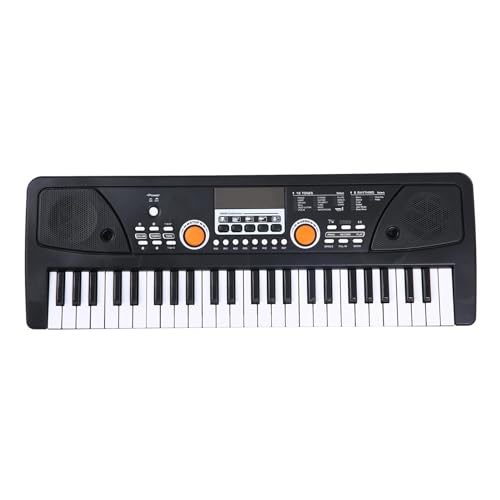 Électronique clavier Piano Microphone De Piano Électrique USB 49 Touches, Musique Numérique, Clavier Électronique, 16 Tons, 8 Rythmes, 6 Chansons De Démonstration - Les Beatles, Paul McCartney, John Lennon, RIngo Starr, George Harrison Électronique clavier Piano Microphone De Piano Électrique USB 49 Touches, Musique Numérique, Clavier Électronique, 16 Tons, 8 Rythmes, 6 Chansons De Démonstration
