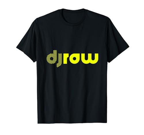 Djraw - Imprimé jaune T-Shirt