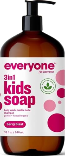 Image of Everyone 3 In 1 Berry Blast Kids Soap, 32 FZ