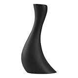 【Diseño único】El jarrón de cerámica contemporáneo de 7,7/19,5 cm tiene una forma única y elegante, que puede agregar un toque moderno a la decoración de su hogar. Combina el arte y la practicidad para decorar fácilmente su hogar.