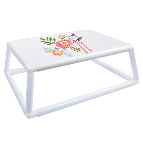 guofa Tube Emboidery Hoop Frame, 2-Tier Trapezium Cross Stitch Fr...
