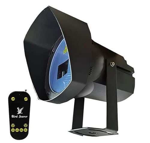 DVMFQFA 1W Bird Repellent Laser Devices, Automatic Bird Scarer with