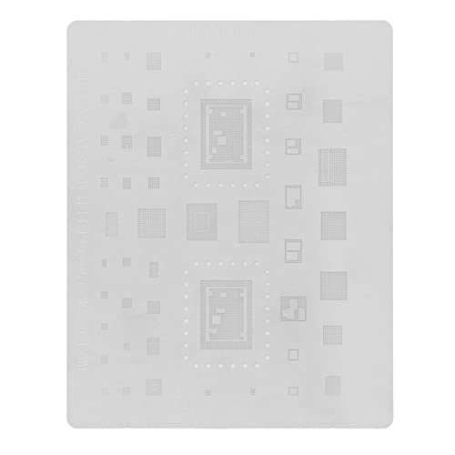 Stainless Steel BGA Reballing BGA Reballing Stencil, BGA Stencil Stencil, BGA Stencil Stencil Accurate Positioning for Soldering Welding for iOS 14 (IP14-A16/A15)