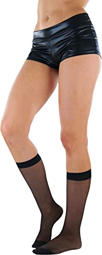 Image of ToBeInStyle Women's Pack Of 6 Pairs Sheer Knee-Hi Nylon Solid Socks