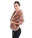 Saferin Chaqueta cuello abrigo bufanda de las mujeres cuello calentador para el...