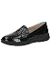 Produktbild CAPRICE Damen Slipper aus Leder Elegant, Schwarz (Black Croco), 38 EU